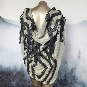 Free People Boho Diamond Fringe Kimono Cardigan | Women's One Size